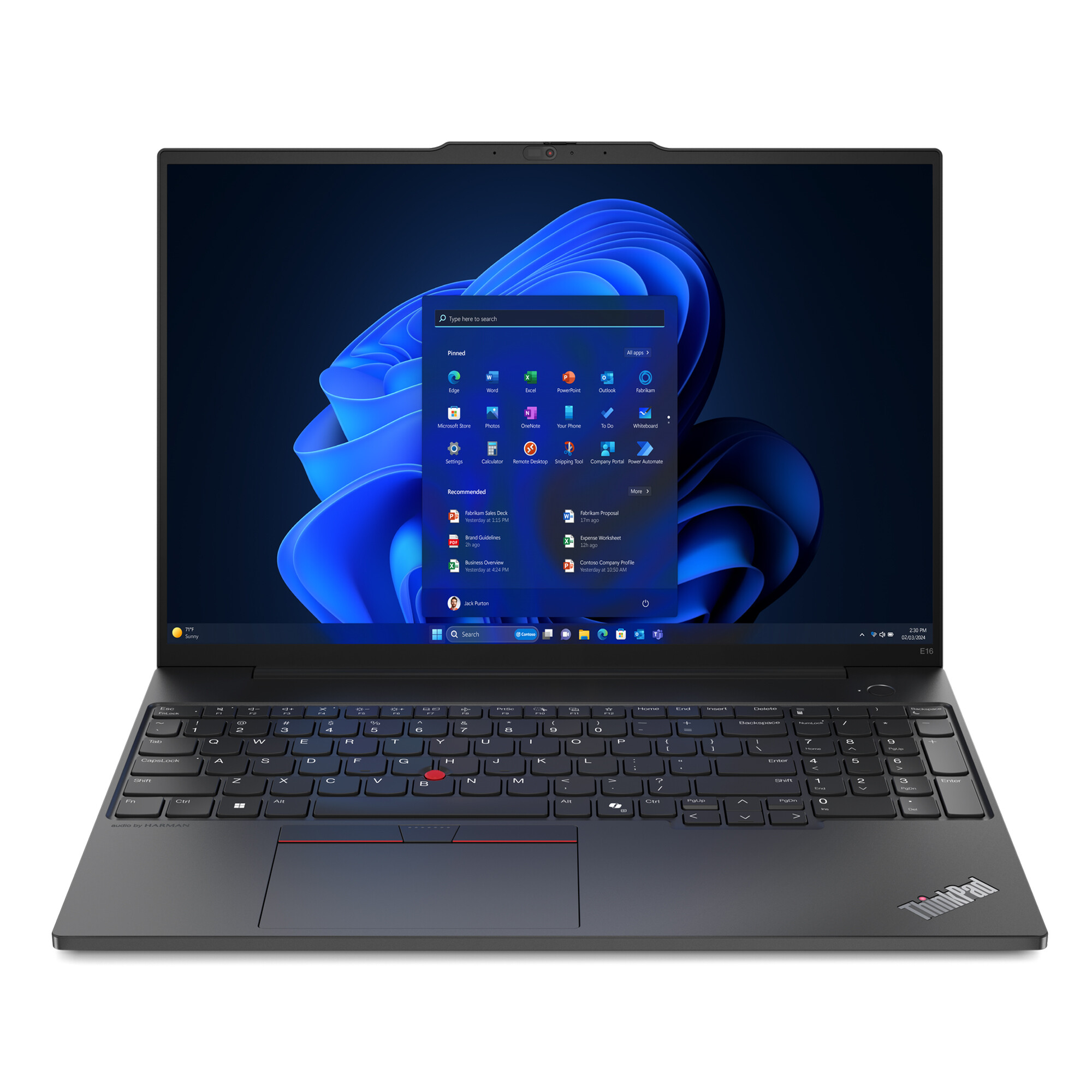 Notebook Lenovo Thinkpad E16 - Imagen 1